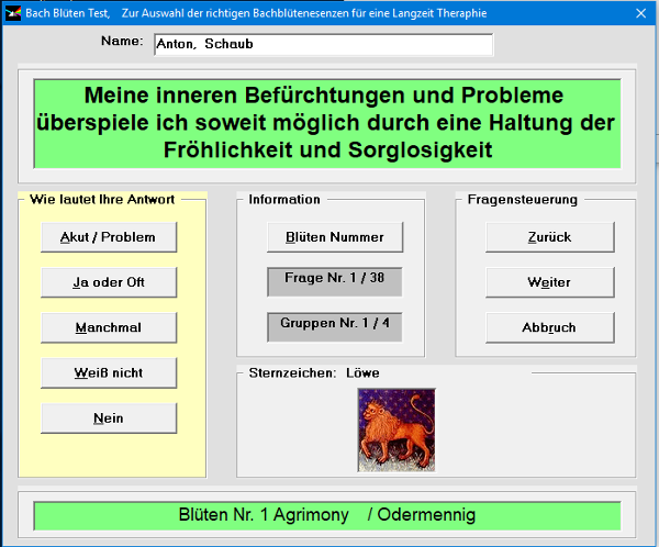 Fragendialog