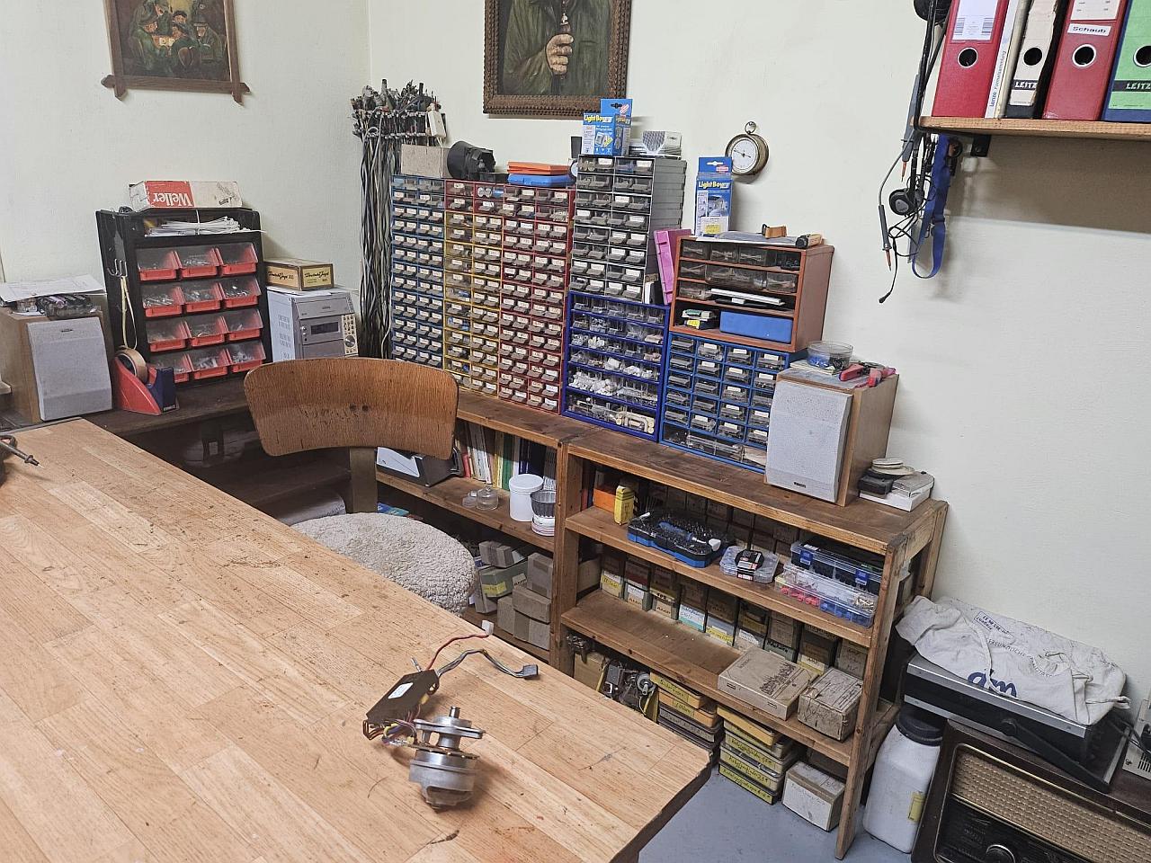 Werkstatt und Ersatzteile