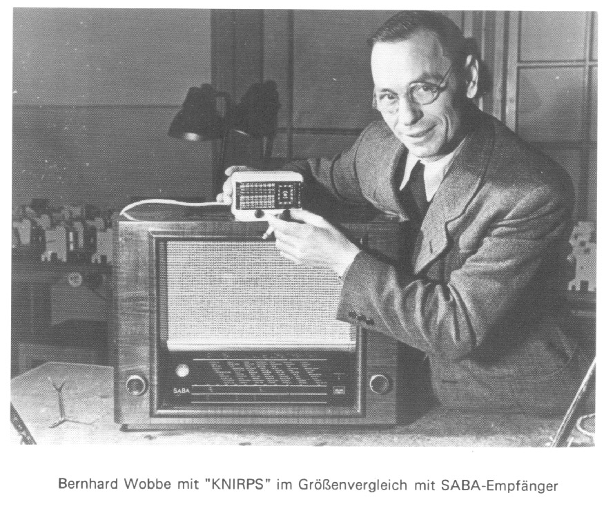 Bernahard Wobbe mit Knirps